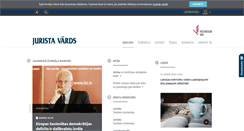 Desktop Screenshot of juristavards.lv